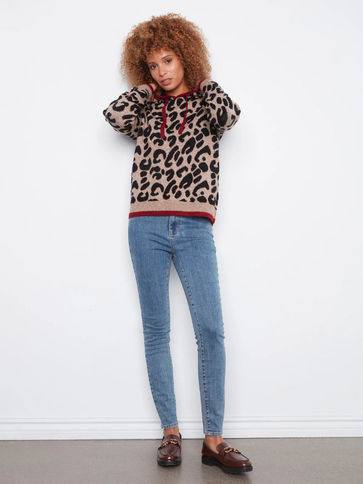 CHAR SWEATER HOOD KNIT