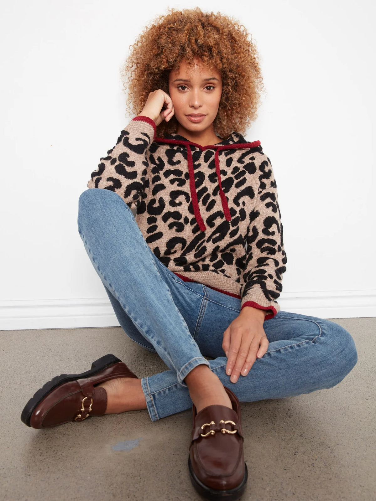 CHAR SWEATER HOOD KNIT