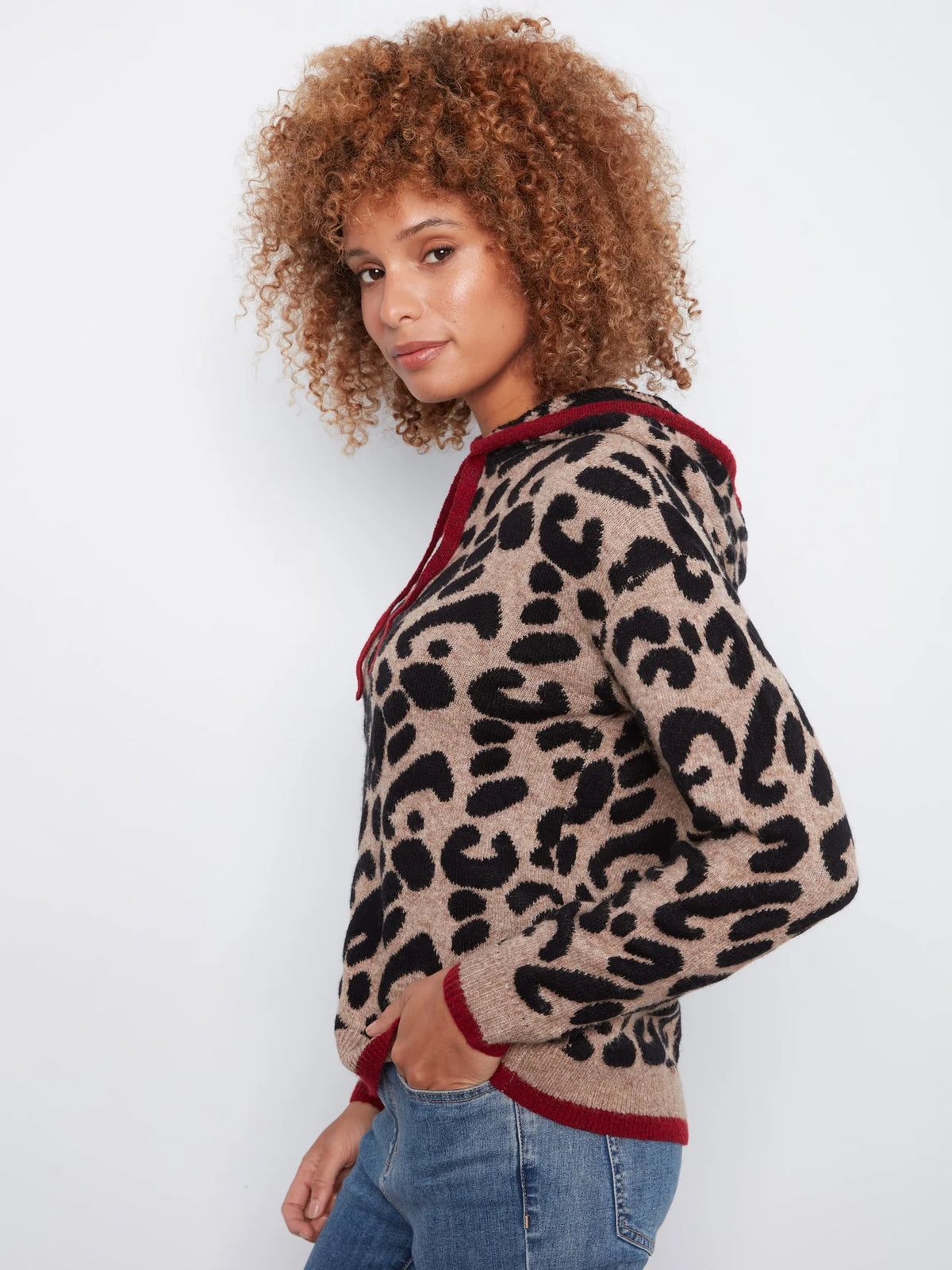 CHAR SWEATER HOOD KNIT
