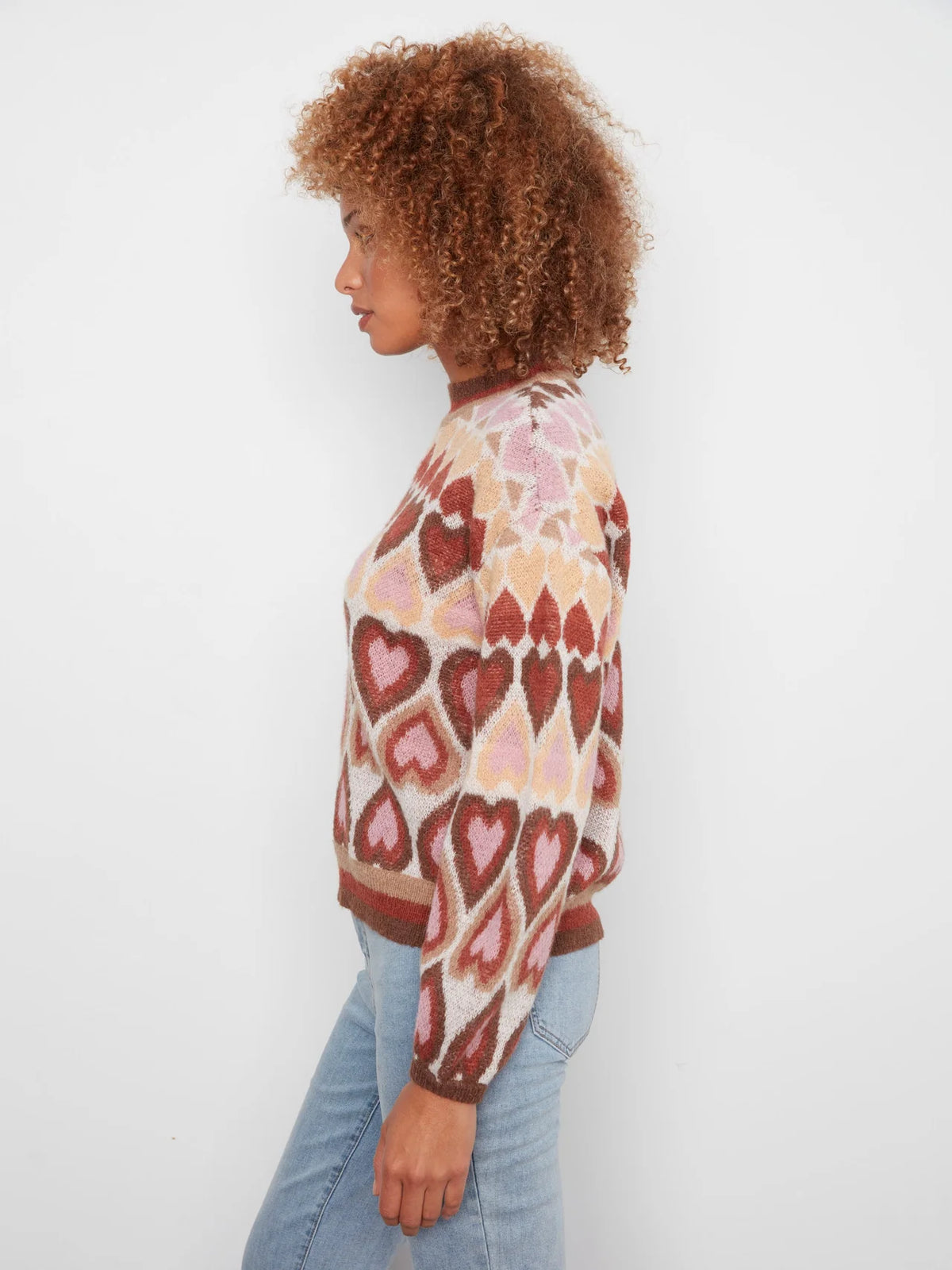 CHARLIE B SWEATER HEARTS