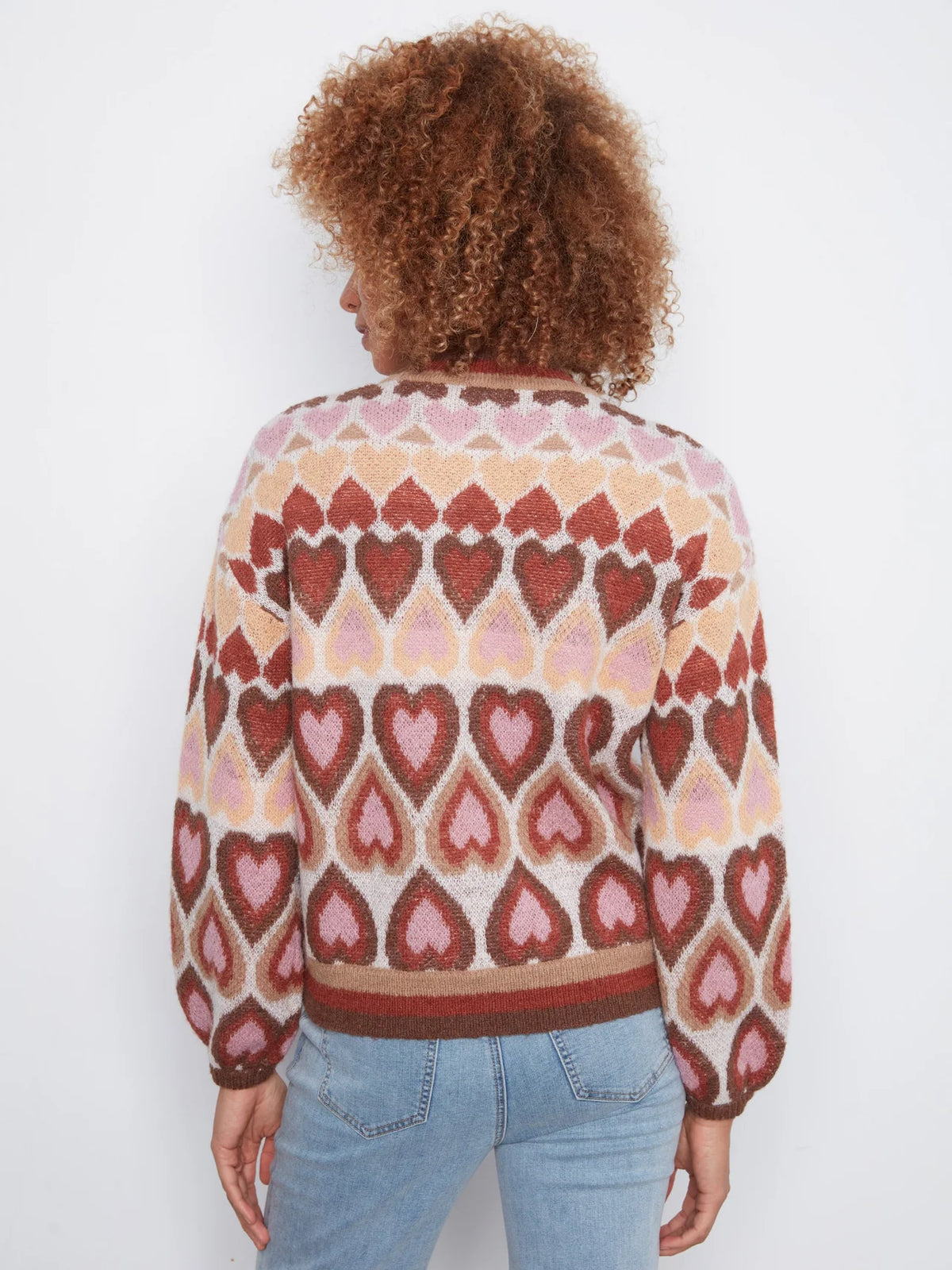 CHARLIE B SWEATER HEARTS