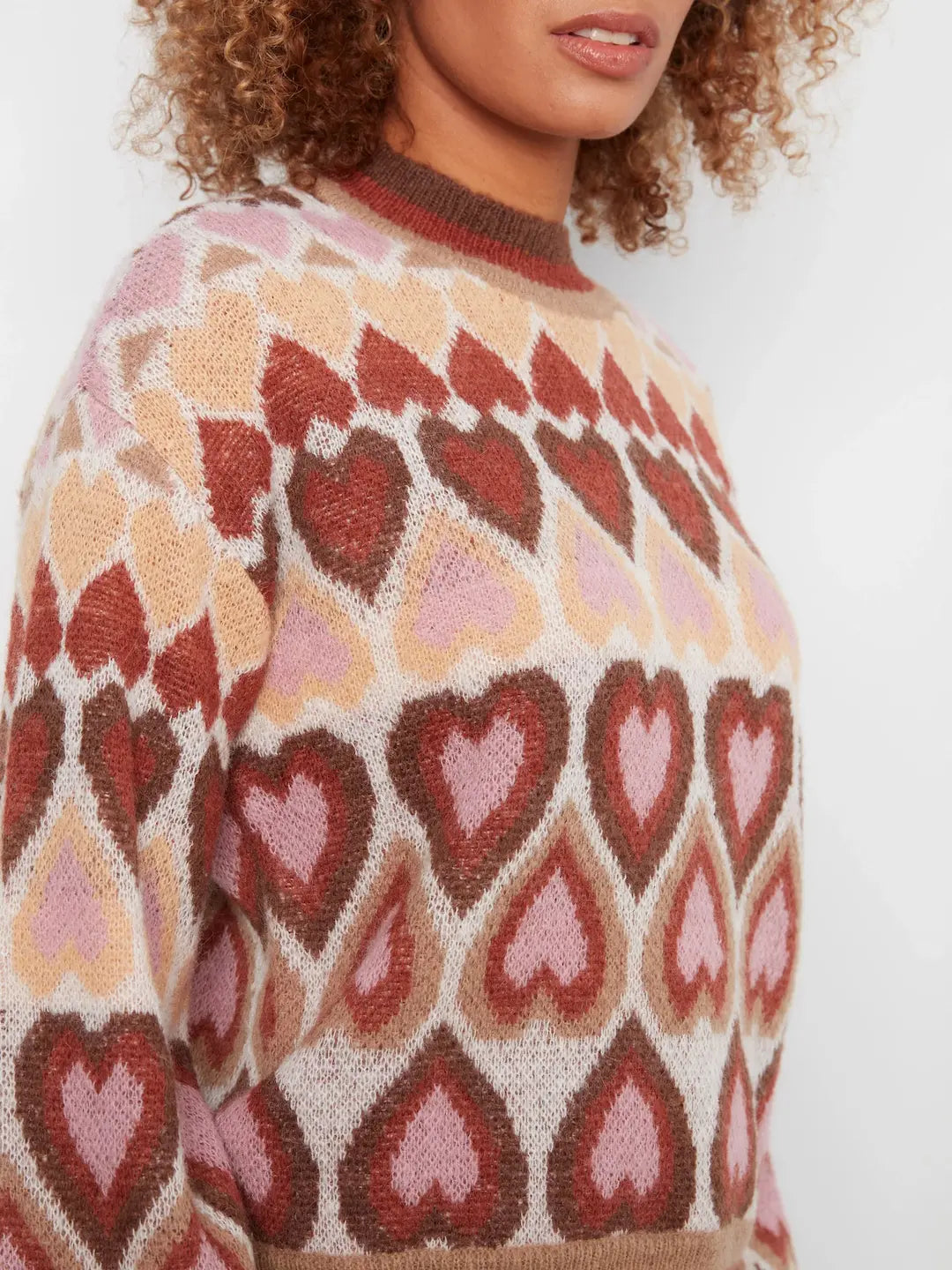 CHARLIE B SWEATER HEARTS