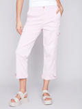 CHARLIE B CROPPED CARGO PANT