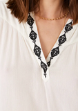 GARCIA EMBROIDERED BLOUSE