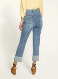 FDJ SUZANNE STRAIGHT CROPPED JEANS