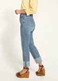 FDJ SUZANNE STRAIGHT CROPPED JEANS