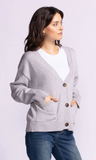 PINKMART BUTTON CARDIGAN