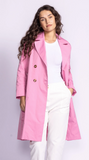 PINK MARTINI TRENCH OUTERWEAR