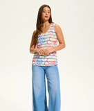 FDJ  STRIPED TANK TOP