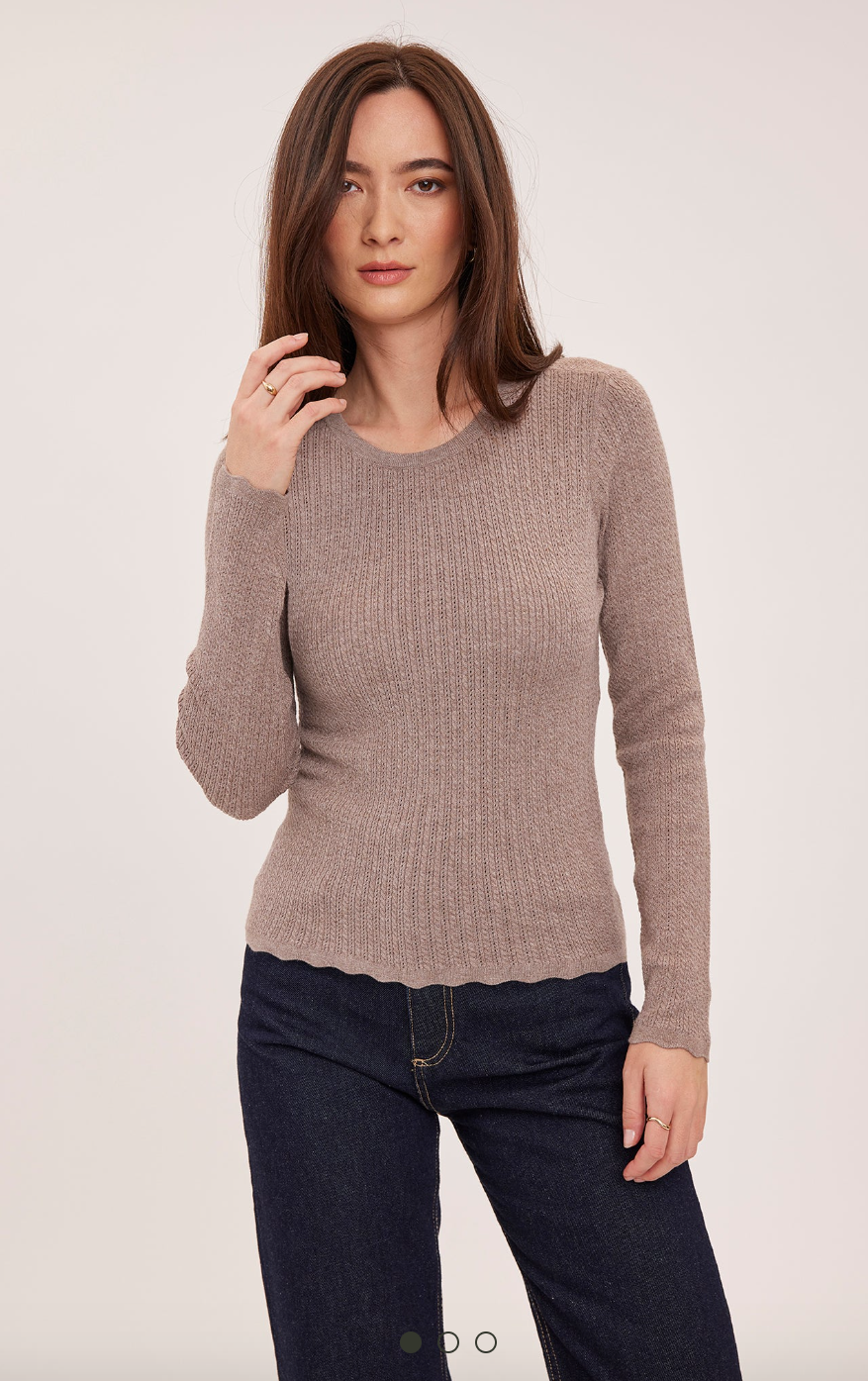 Gentle Fawn Cable Knit Sweater