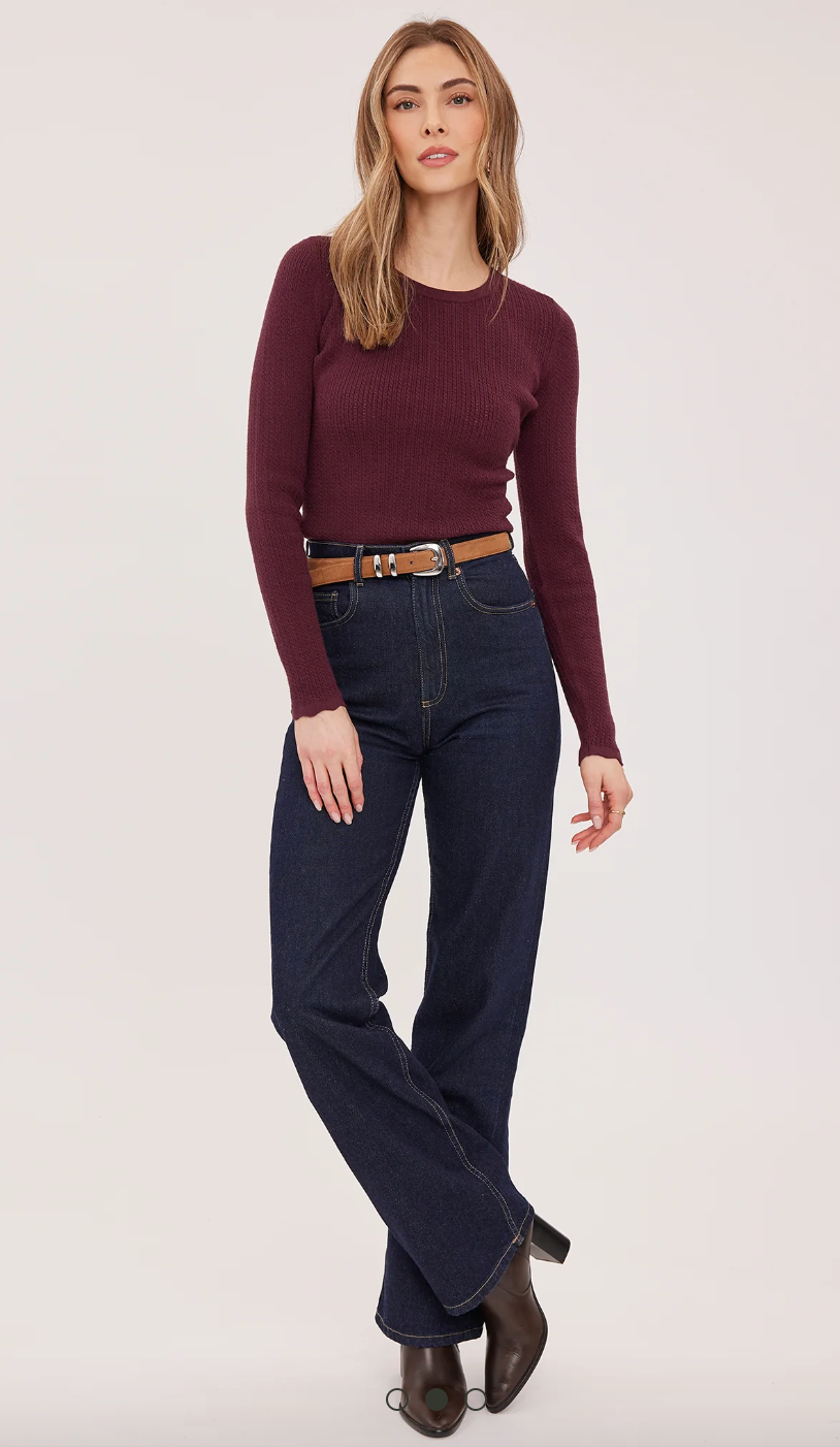 Gentle Fawn Cable Knit Sweater