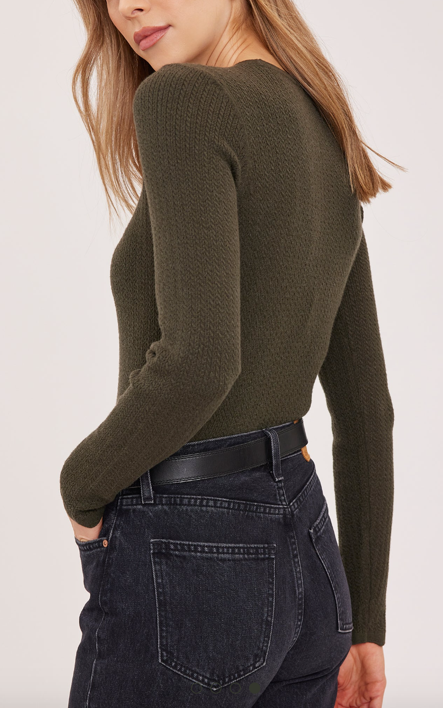 Gentle Fawn Cable Knit Sweater