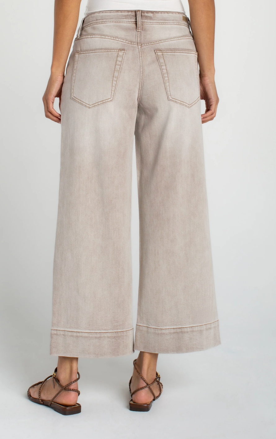 LIVERPOOL WEEKENDER CROP WIDE LEG