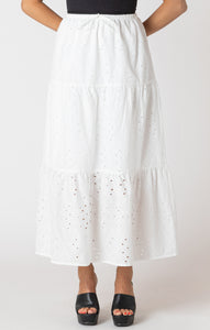 ROOM 34 EYELET SKIRT